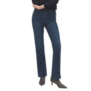 Favorite Daughter Valentina Shortie Petite Super High Rise Boot Jeans Size 28